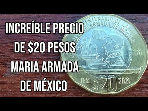 Increible Precio de $20 Pesos Bicentenario Marina Armada de Mèxico