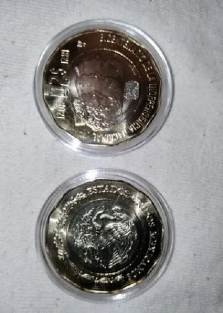 4 Monedas 20 Pesos Nuevas Capsula Bicentenario Independencia