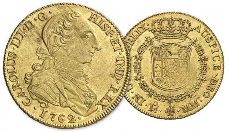 Las Monedas peluconas (1732-1759)